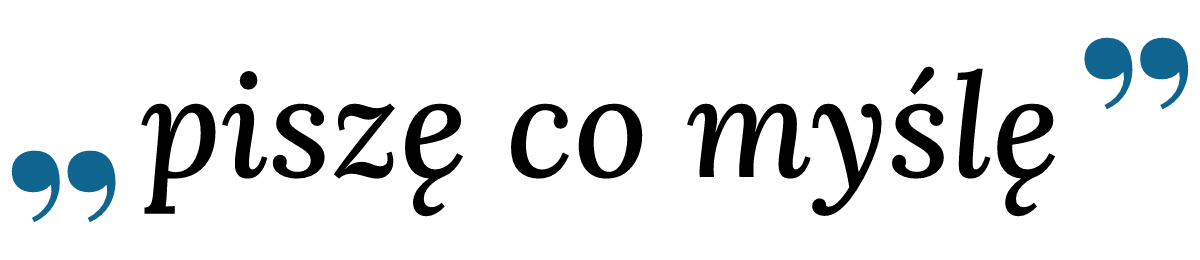 Logo piszecomysle.pl
